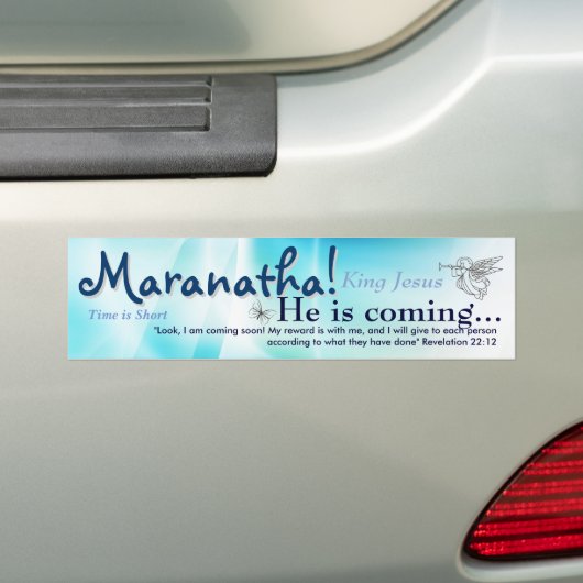 Maranatha Autoaufkleber (Auf Auto)