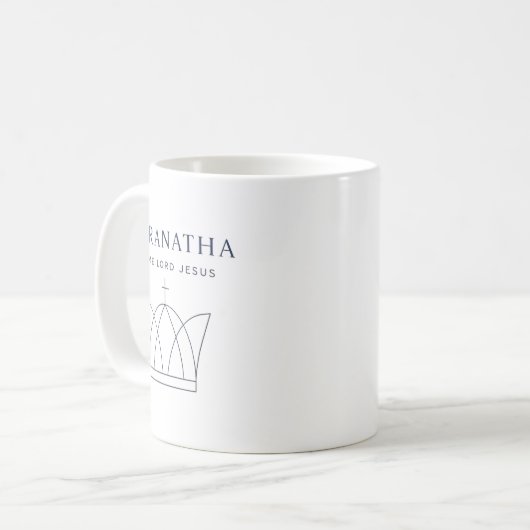Maranatha Christian Modern Minimalist  Kaffeetasse (Vorderseite Links)