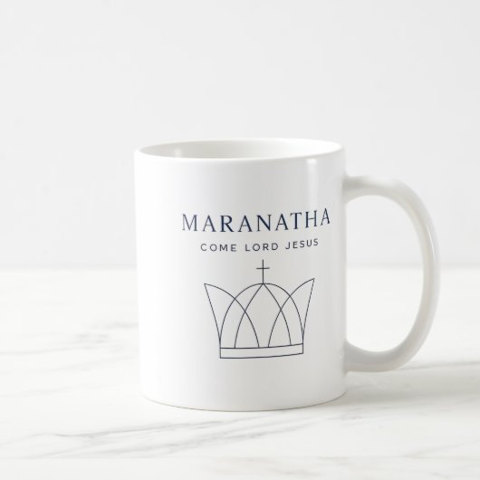 Maranatha Christian Modern Minimalist  Kaffeetasse (Rechts)