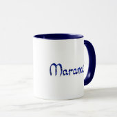 Maranatha Effet Blau Tasse (VorderseiteRechts)