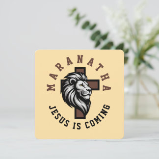 Maranatha Jesus kommt