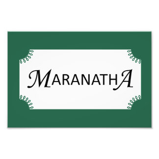 Maranatha! Komm schnell, Herr Jesus Christlich Fotodruck