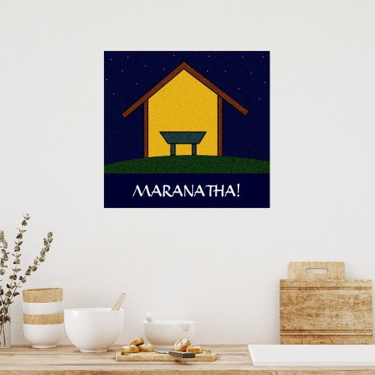 MARANATHA! POSTER (Küche)