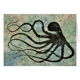 Maranda's Octopus - 7" x 5" Art Card