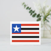Maranhão, Flagge Brasiliens Postkarte (Stehend Vorderseite)