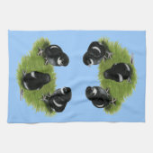 Marans Black Copper Chicks Handtuch (Horizontal)
