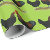 Marans Black Copper Geschenkpapier (Rolleneckpunkt)