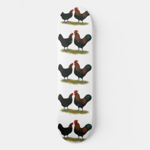 Marans Black Copper Skateboard