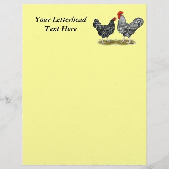 Marans: Cuckoo Pair (Vorderseite)