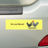 Marans: Cuckoo Pair Autoaufkleber (Auf Auto)
