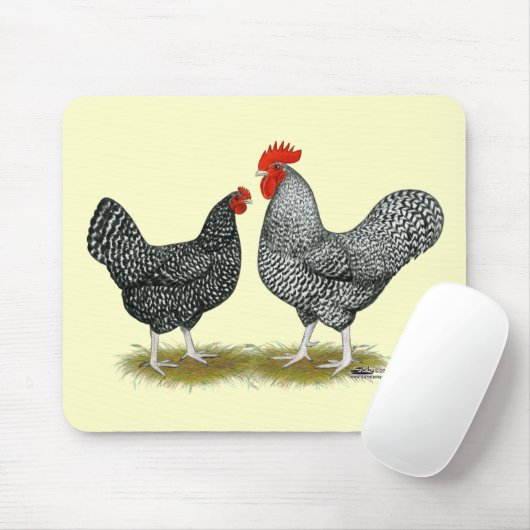 Marans: Cuckoo Pair Mousepad (Mit Mouse)