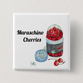 Maraschino Cherries Button (Vorderseite)