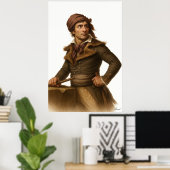 Marat - French Revolution Archival Art Print Poster (Heimbüro)