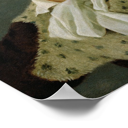 Marat-Portrait 1793 Poster (Ecke)