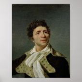 Marat-Portrait 1793 Poster (Vorne)