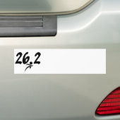 Marathon 26,2 autoaufkleber (Auf Auto)