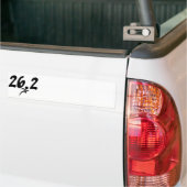 Marathon 26,2 autoaufkleber (Auf Lkw)