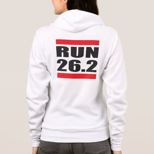 Marathon 26,2 hoodie (Rückseite)