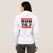 Marathon 26,2 hoodie (Schwarz voll)