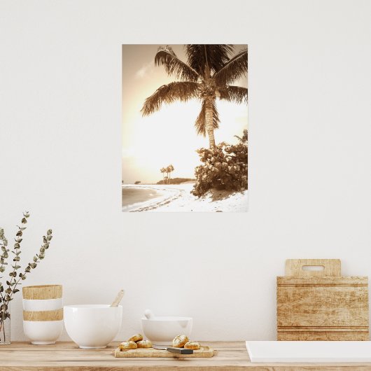 Marathon Beach Poster (Küche)