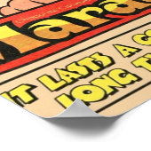 Marathon Candy Bar Poster (Ecke)