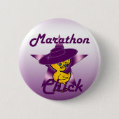 Marathon Chick #9 Button (Vorderseite)