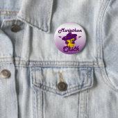 Marathon Chick #9 Button (Beispiel)