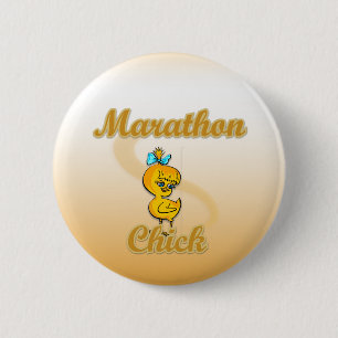 Marathon Chick Button
