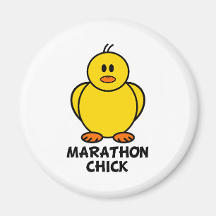Marathon Chick Magnet