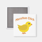 Marathon Chick Magnet (Vorderseite/Rückseite)