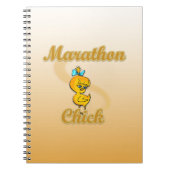 Marathon Chick Notizblock (Vorderseite)