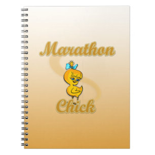 Marathon Chick Notizblock