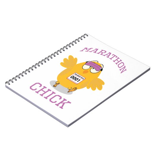 Marathon Chick Notizblock (Linke Seite)