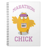 Marathon Chick Notizblock (Vorderseite)
