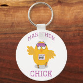Marathon Chick Schlüsselanhänger (Vorderseite)