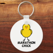 Marathon Chick Schlüsselanhänger (Vorderseite)