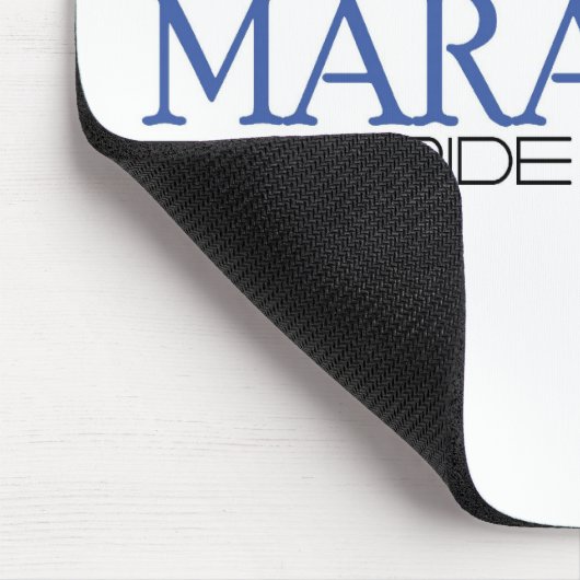 Marathon - der Stolz ist Forever Mousepad (Ecke)