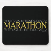 Marathon - der Stolz ist Forever Mousepad (Vorne)
