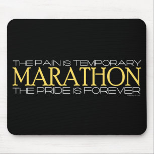 Marathon - der Stolz ist Forever Mousepad