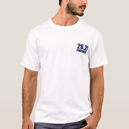 Marathon-EBB - Marine T-Shirt (Vorderseite)