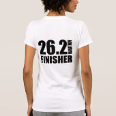 Marathon-EBB - Schwarzes T-Shirt (Rückseite)