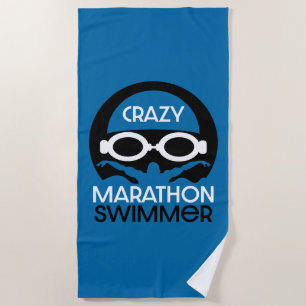 Marathon Endurance Swimmer Strandtuch