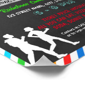 Marathon-Ereignisvorlage Poster (Ecke)