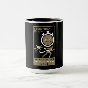 Marathon Event Finisher Geschenk Tasse