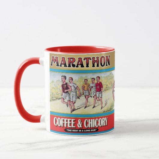 Marathon Fabled Coffee Label Tasse (Links)