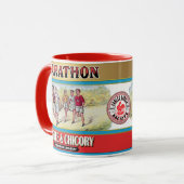 Marathon Fabled Coffee Label Tasse (Vorderseite Links)