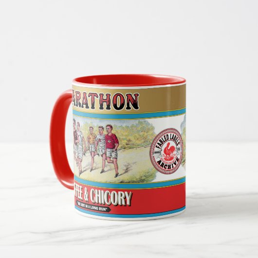 Marathon Fabled Coffee Label Tasse (Vorderseite Links)