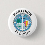 Marathon - Florida Keys Button (Vorderseite)