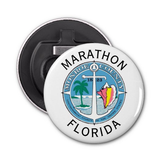 Marathon - Florida Keys Flaschenöffner (Vorderseite)