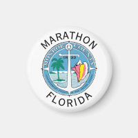 Marathon - Florida Keys Square Paper Untersetzer